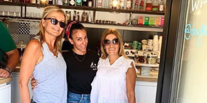 Η Μαρέβα Μητσοτάκη στα Χανιά