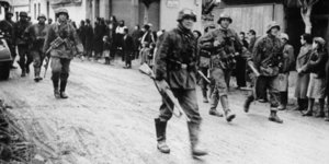 Ναζιστικά στρατεύματα σε ελληνική κωμόπολη τον Μάιο του 1941