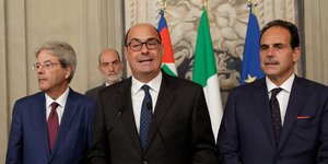 O ηγέτης της ιταλικής κεντροαριστεράς, Νικόλα Τζινγκαρέτι