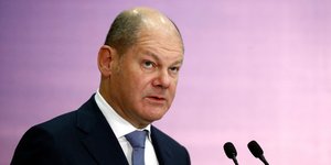 O αντικαγκελάριος και ΥΠΟΙΚ της Γερμανίας, Όλαφ Σολτς