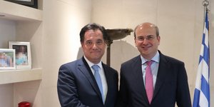 Αδωνις Γεωργιάδης και Κωστής Χατζηδάκης