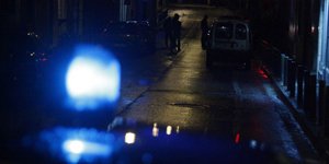 Αστυνομικός φάρος. Νύχτα στην Αθήνα