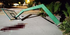 Μπασκέτα σπασμένη στη Χίο