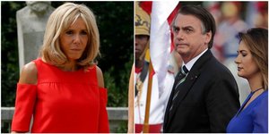 Η Μπριζίτ Μακρόν αντικείμενο χλευασμού σε ανάρτηση του Μπολσονάρου