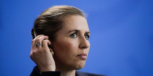 Η πρωθυπουργός της Δανίας, Μέτε Φρεντέριξεν