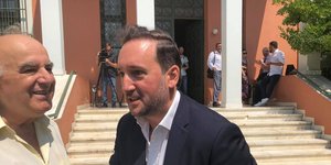 Ο νεοεκλεγείς δήμαρχος Αλεξανδρούπολης Ιωάννης Ζαμπούκης