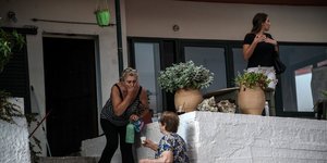 Συγκλονιστικές εικόνες στην Εύβοια