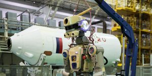 Ο Φίοντορ το ρομπότ έφτασε στον διαστημικό σταθμό