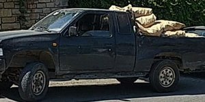 Το φορτηγό που ήθελαν να ελέγξουν οι εφοριακο