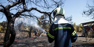 Περιορίστηκε η φωτιά στην Μεγαλόπολη