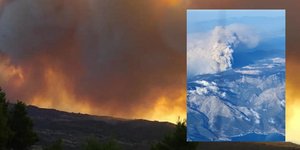 Ανεξέλεγκτη η φωτιά στην Εύβοια