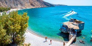 Παραλία Γλυκά Νερά, στην Κρήτη