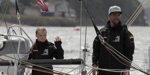 Η Γκρέτα Τούνμπεργκ σάλπαρε