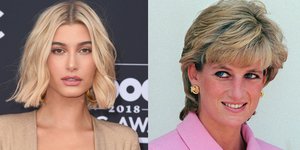 Η Χέιλι Μπάλντουιν και η πριγκίπισσα Νταϊάνα