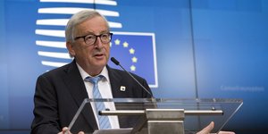 O πρόεδρος της Ευρωπαϊκής Επιτροπής, Ζαν-Κλοντ Γιούνκερ