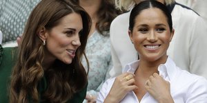 Η Κέιτ Μίντλετον και η Μέγκαν Μαρκλ 