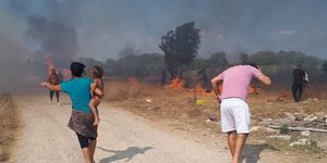 Μεγάλη φωτιά στην Κέρκυρα