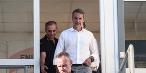 Ο πρωθυπουργός Κυριάκος Μητσοτάκης