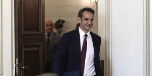 Ο Κυριάκος Μητσοτάκης πηγαίνει στο υπουργικό συμβούλιο
