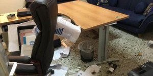 Οι ληστές προξένησαν μεγάλες καταστροφές