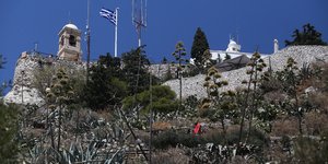 Ο ναός του Αγίου Γεωργίου στον Λυκαβηττό