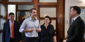 αυγενάκης Μητσοτάκης Μενδώνη Διδασκάλου στο υπ. Πολιτισμού