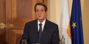 Ο Νίκος Αναστασιάδης, πρόεδρος της κυπριακής Δημοκρατίας