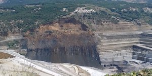 Κοζάνη: Κατολίσθηση ορυχείου στο Προσήλιο Κοζάνης, δεν κινδύνευσαν οι εργαζόμενοι
