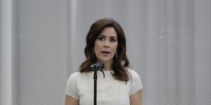 Η πριγκίπισσα Μαίρη της Δανίας δίνει ομιλία