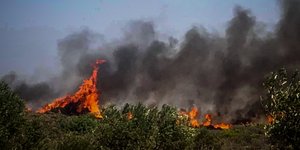 Φωτιά σε βουνό