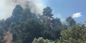 Πυρκαγιά στην Τρίπολη