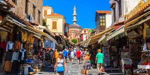 Ρόδος τουρίστες