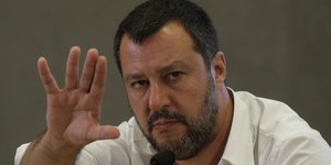 Ο Ιταλός υπουργός Εσωτερικών, Ματέο Σαλβίνι