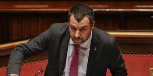 Ο Ιταλός υπουργός Εσωτερικών, Ματέο Σαλβίνι