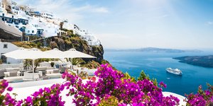 Θέα στη Σαντορίνη