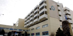 Εικόνα του κτιρίου στο Θριάσιο Νοσοκομείο