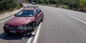 Τροχαίο ατύχημα στη Λαμία