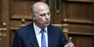 Ο υπουργός Δικαιοσύνης Κώστας Τσιάρας