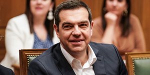 Ο πρόεδρος του ΣΥΡΙΖΑ, Αλέξης Τσίπρας