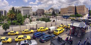 Κίνηση σε Συνταγμα Βουλή 