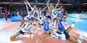 Η Εθνική ομάδα βόλεϊ των γυναικών