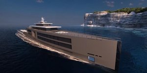 To φουτουριστικό, οικολογικό σούπερ γιοτ AQUA 