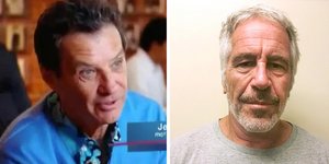 Ο Ζαν Λυκ Μπρουνέλ και ο Τζέφρι Έπσταϊν 