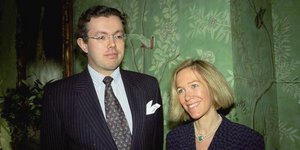 Ο Χανς Κρίστιαν Ράουζινγκ με την σύζυγό του Εύα 