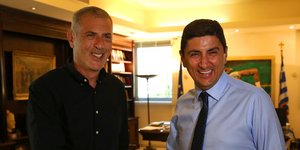 Γιάννης Μώραλης και Λευτέρης Αυγενάκης