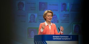Η νέα πρόεδρος της Κομισιόν, Ούρσουλα φον ντερ Λάιεν