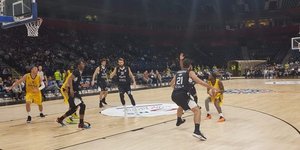 Φάση από το φιλικό της ΑΕΚ με την Παρτιζάν