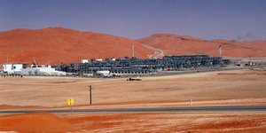 Οι εγκαταστάσεις της Aramco στη Σαουδική Αραβία