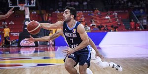 Φάση από τον αγώνα Αργεντινή-Πολωνία