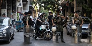 Αστυνομικοί στα Εξάρχεια